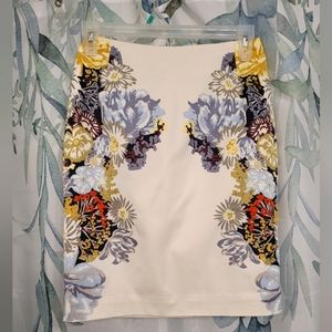 Floral H&M skirt